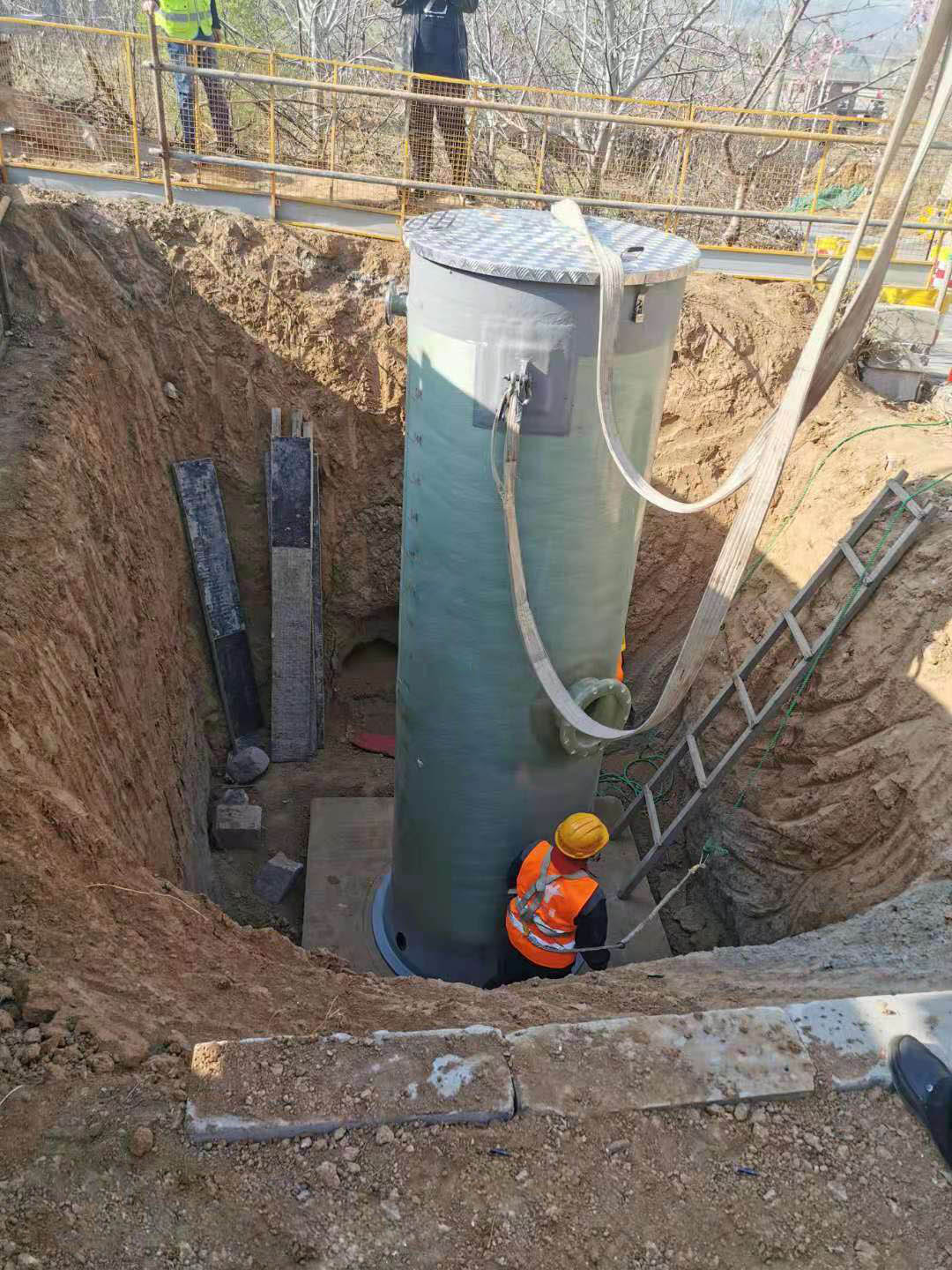 宿遷濟南市農村一體化預制泵站案例